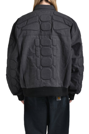 WORKWEAR MA-1 MOTO JACKET / VINTAGE BLK