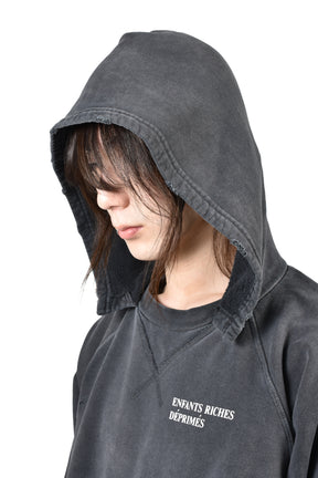 ERD LOGO RAGLAN AFTERHOOD / ANTIQUE BLK