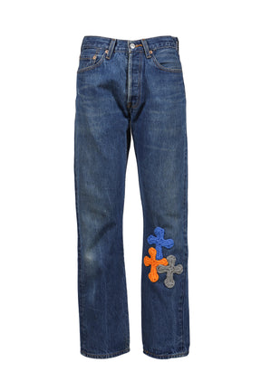 3D CROSS DENIM / MULTI