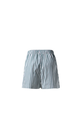 SRC POPLIN SHORTS / VERDE/WHT