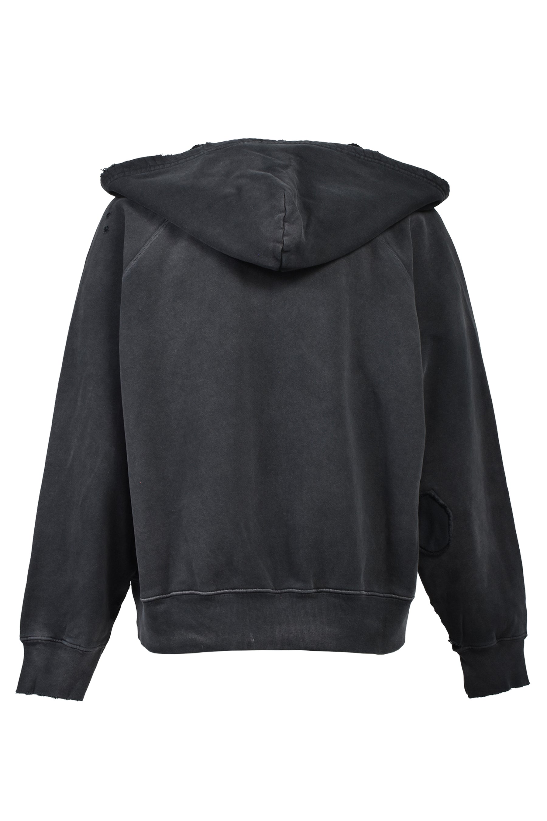 ERD LOGO RAGLAN AFTERHOOD / ANTIQUE BLK