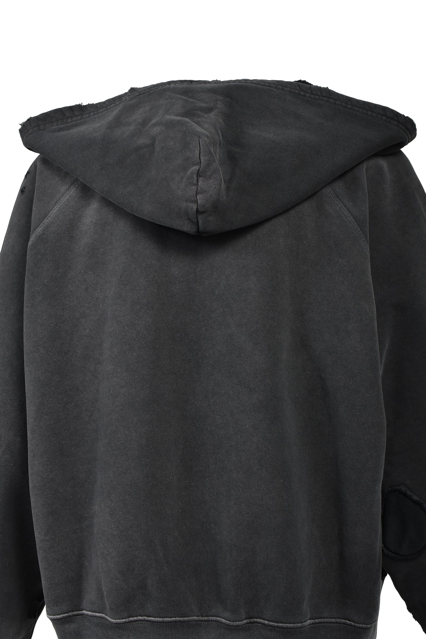 ERD LOGO RAGLAN AFTERHOOD / ANTIQUE BLK