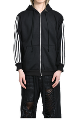 YORI SPORT ヨリスポーツ SS25 YORI SPORT 5STRIPE PRINTED HOOD YORI SPORT ヨリスポーツ SS25 YORI SPORT 5STRIPE PRINTED HOOD