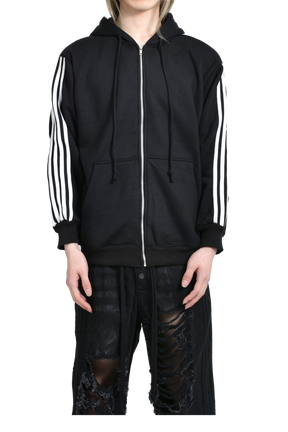 YORI SPORT YORI SPORT SS25 YORI SPORT 5STRIPE PRINTED HOOD ZIP-UP YORI SPORT YORI SPORT SS25 YORI SPORT 5STRIPE PRINTED HOOD ZIP-UP