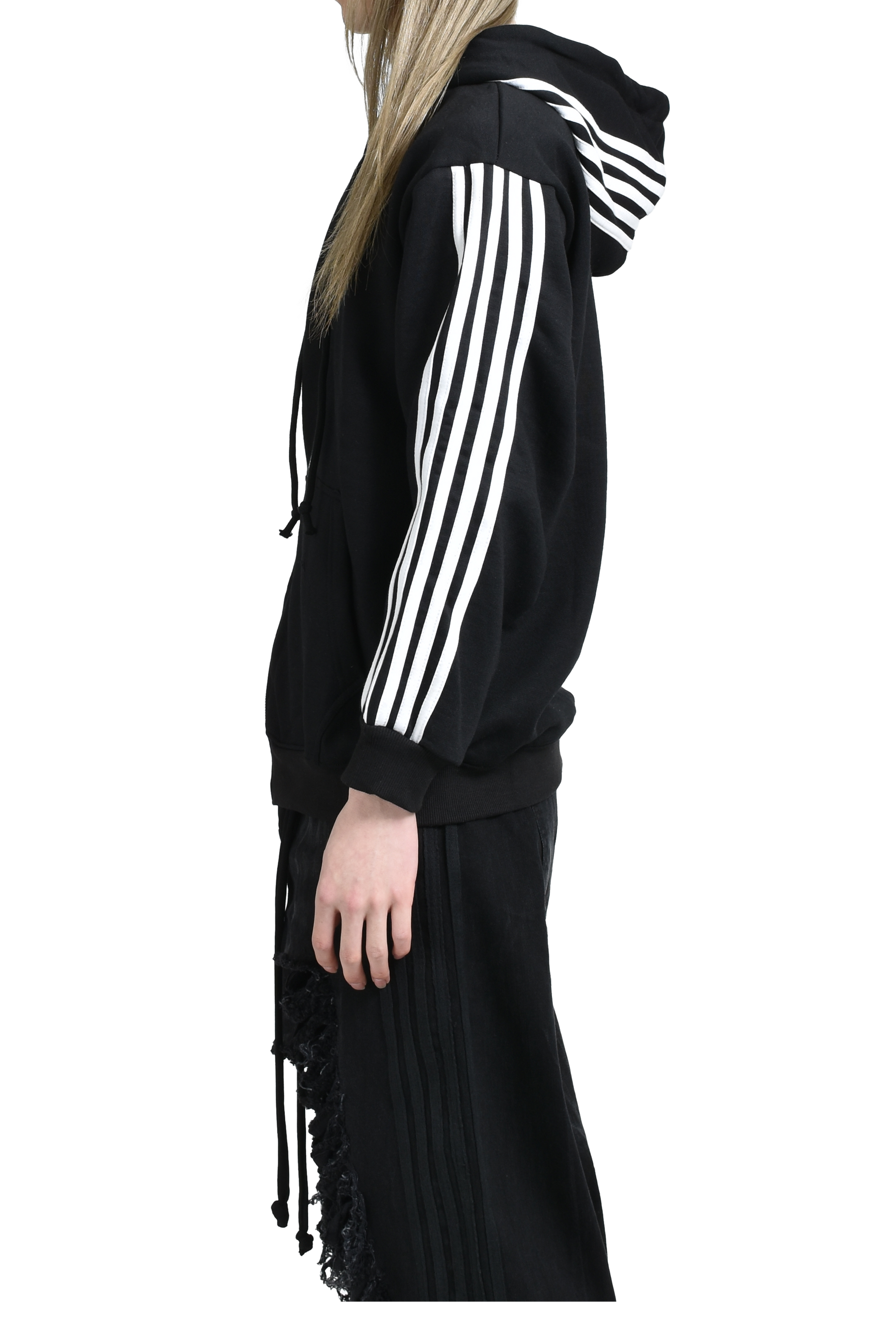 YORI SPORT YORI SPORT SS25 YORI SPORT 5STRIPE PRINTED HOOD YORI SPORT YORI SPORT SS25 YORI SPORT 5STRIPE PRINTED HOOD