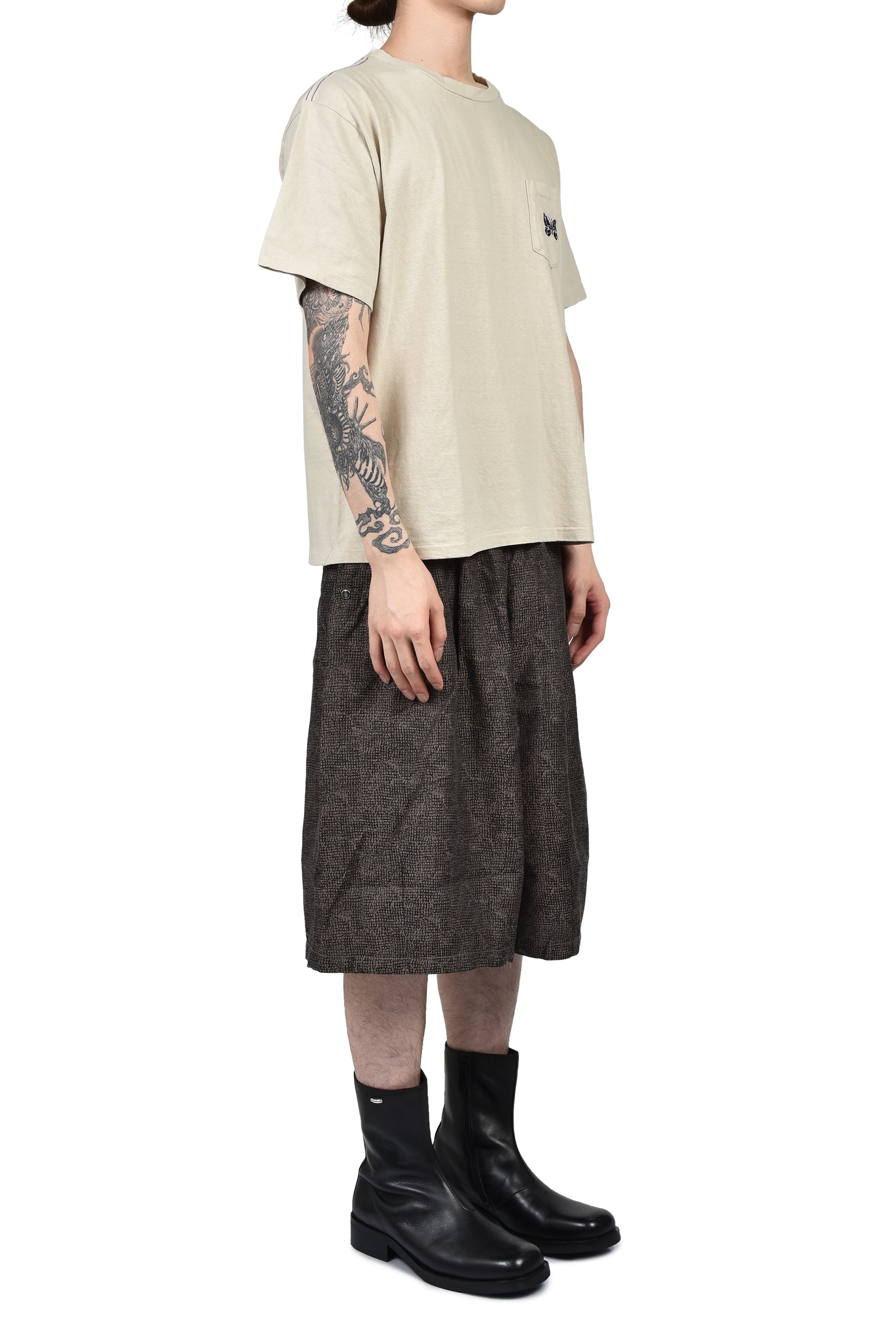 STRING COWBOY H.D. SHORT - MICRO SHADOW PLAID / BRW