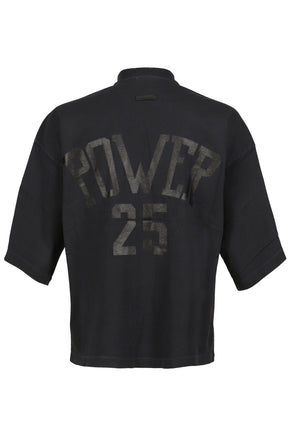 RELAXED "POWER 25" TEE / BLK