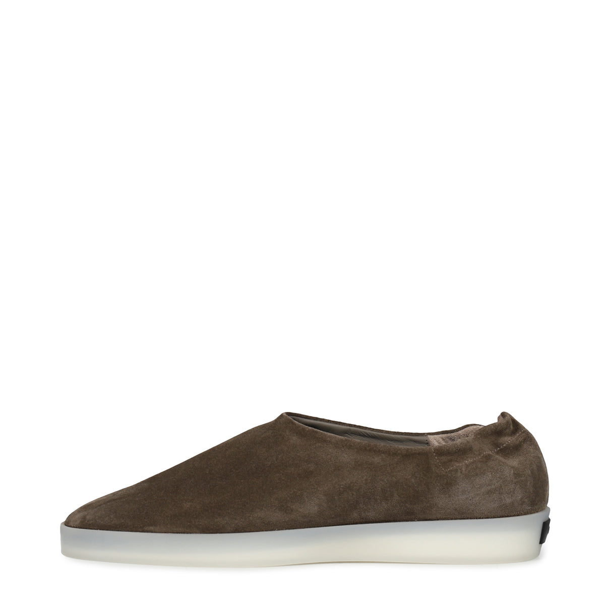 FEAR OF GOD THE ETERNAL COLLECTION SS25 SUEDE MULE / TAUPE - NUBIAN