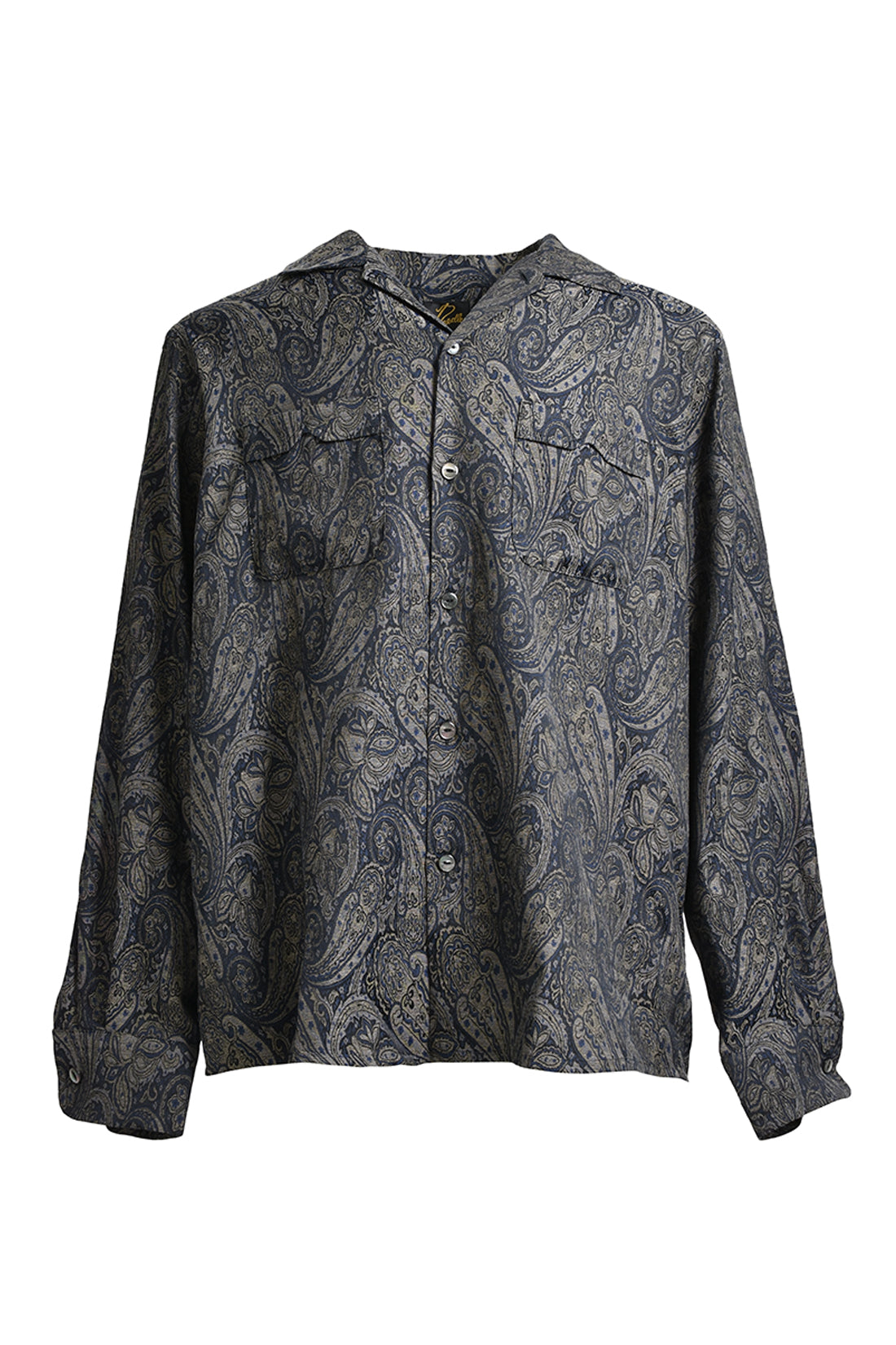 ONE-UP SHIRT - PE/C JACQUARD CLOTH / A-PAISLEY