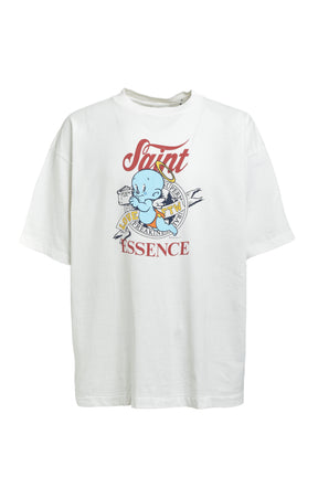 SAINT Mxxxxxx セントマイケル FW25 SS TEE/BABY MICHAEL / WHT