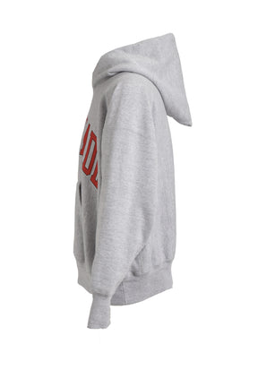 HOODIE ARCH LOGO / GRY