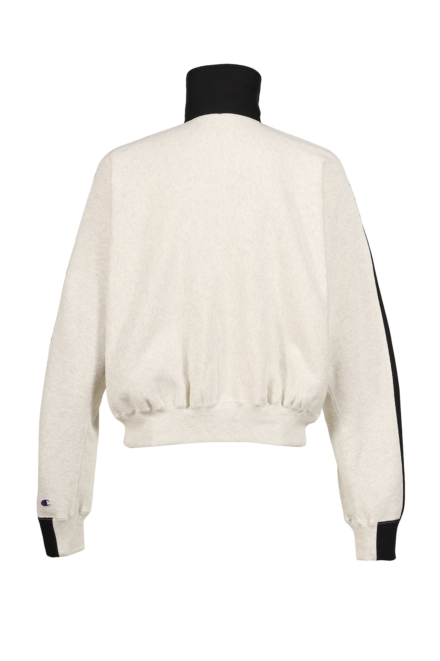 HIGHNECK ZIP UP SWEATSHIRT / OAT 