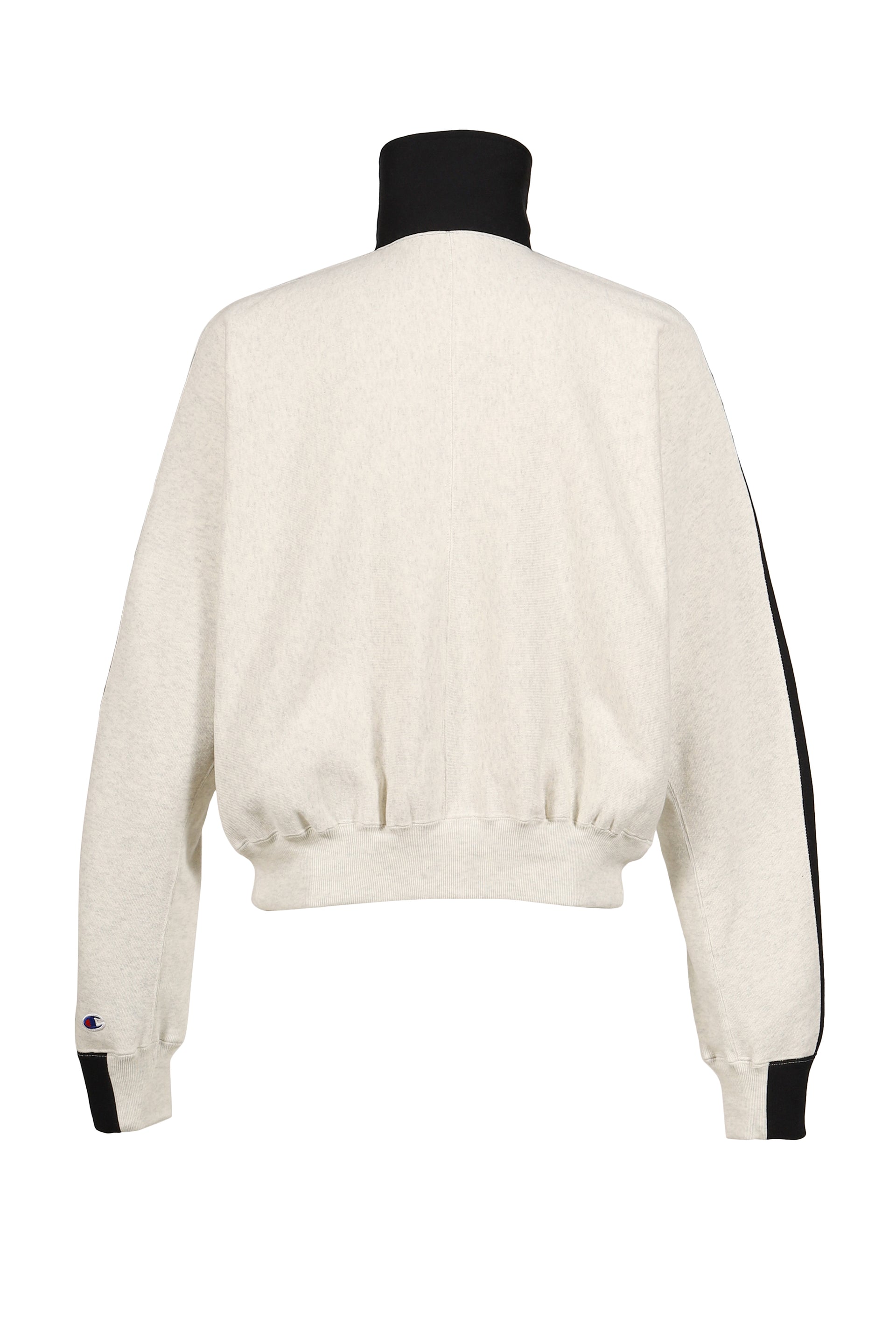 HIGHNECK ZIP UP SWEATSHIRT / OAT 