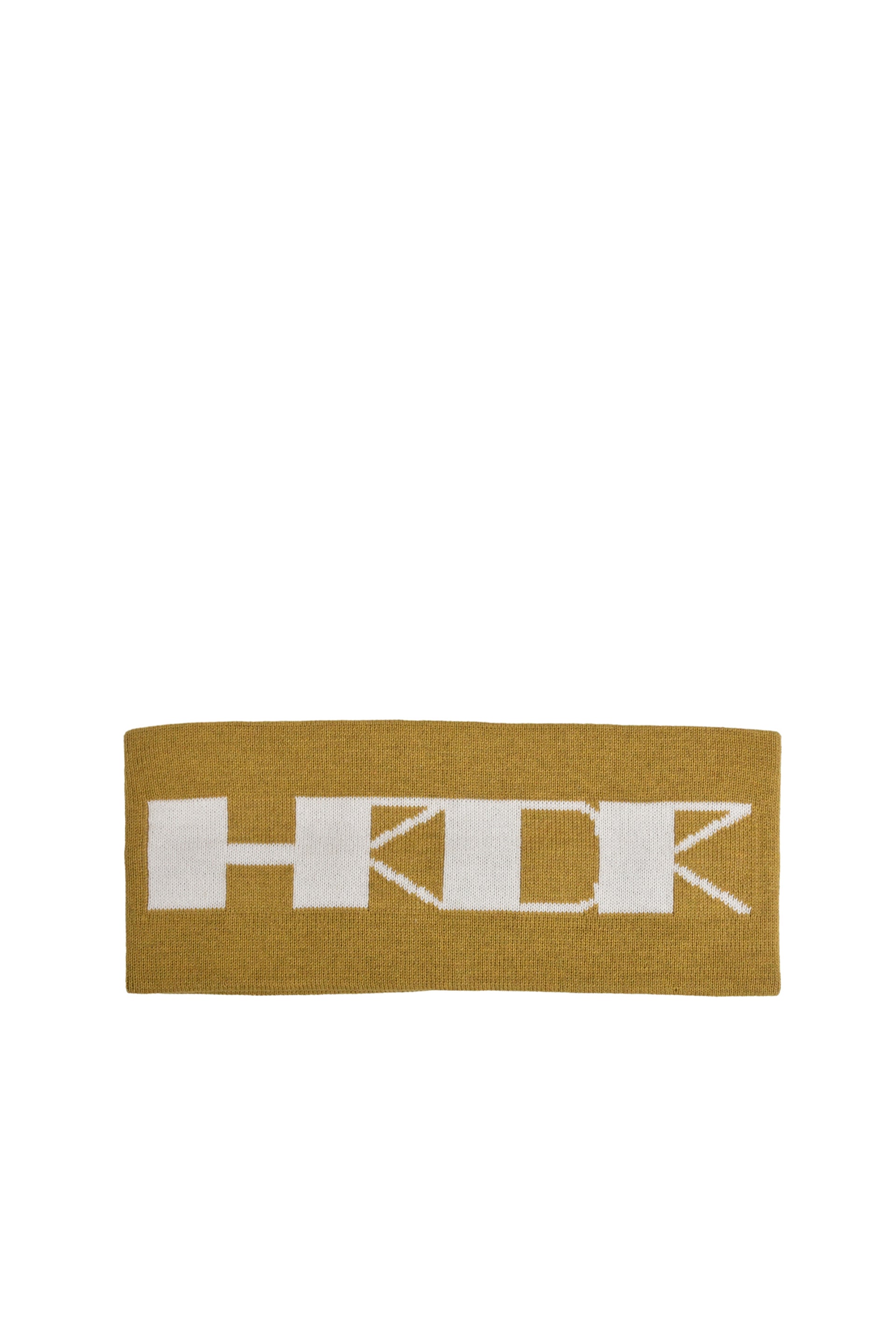 Rick Owens DRKSHDW HEADBAND / MUSTARD MILK