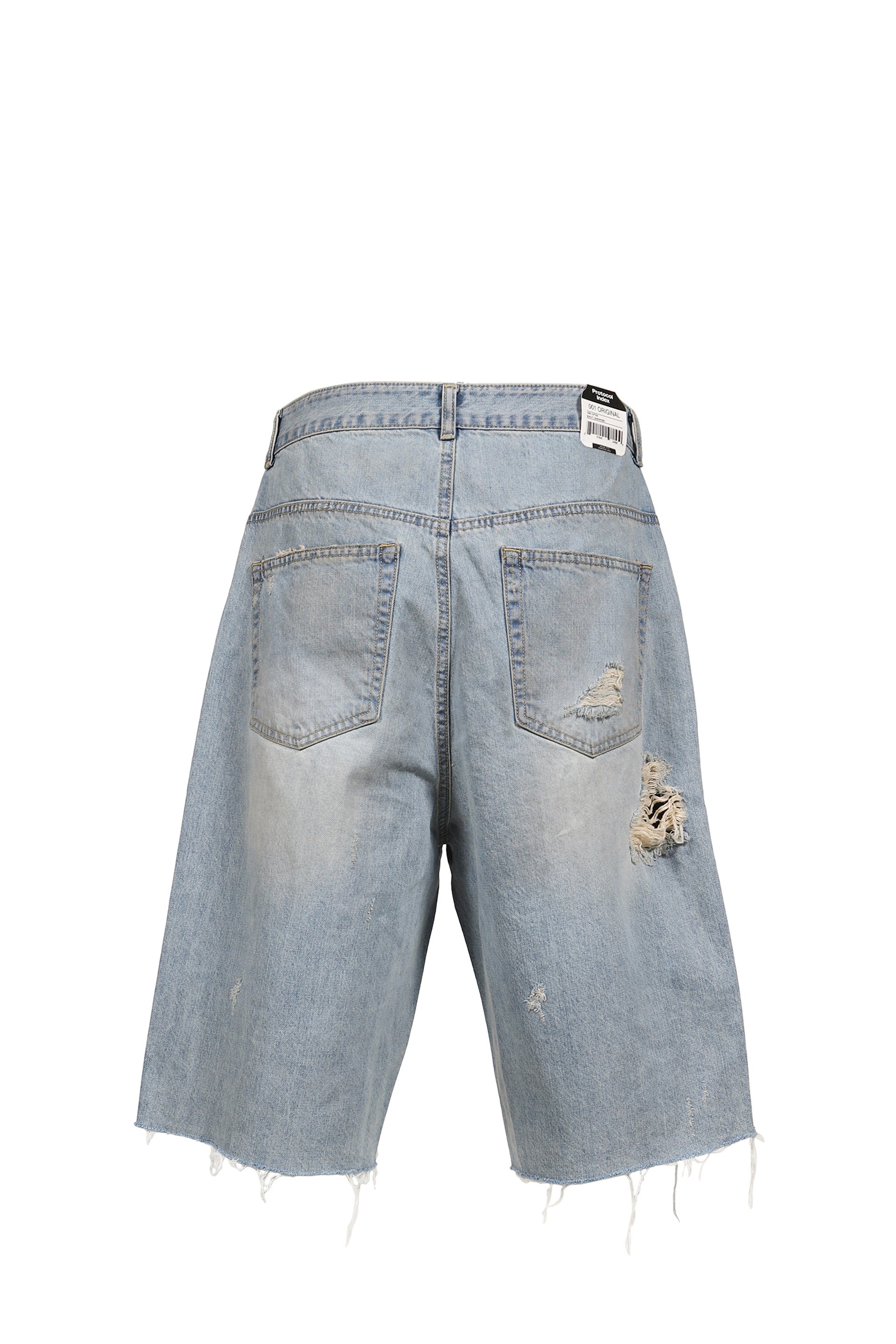 LONG ZIPPER SHORTS / BLU