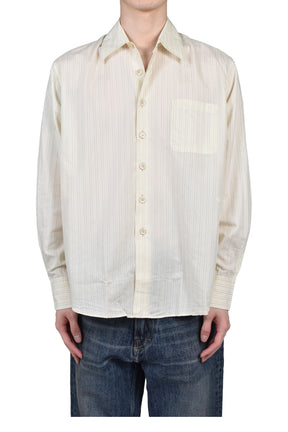 ABOVE SHIRT / FADED BONE WINDSTRIPE