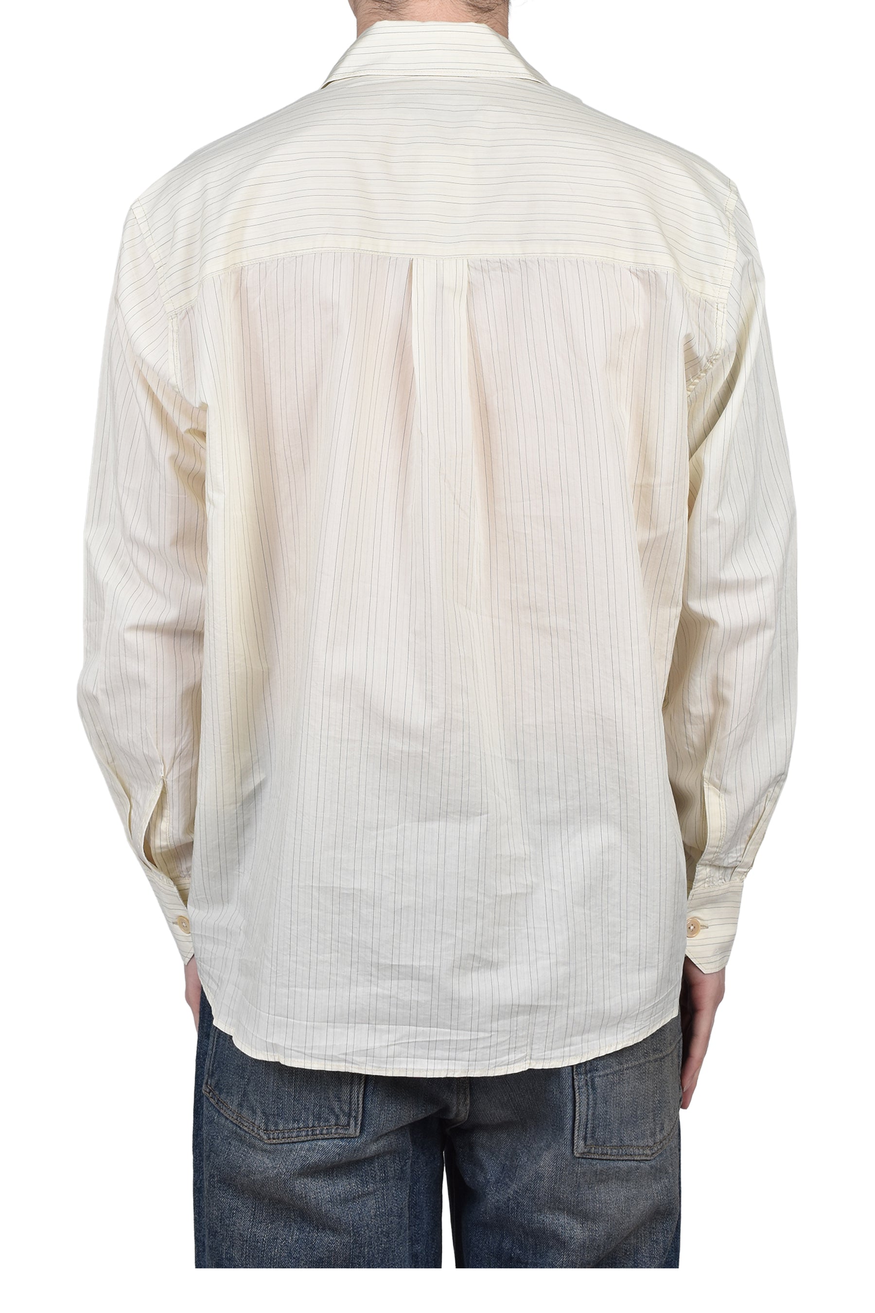 ABOVE SHIRT / FADED BONE WINDSTRIPE