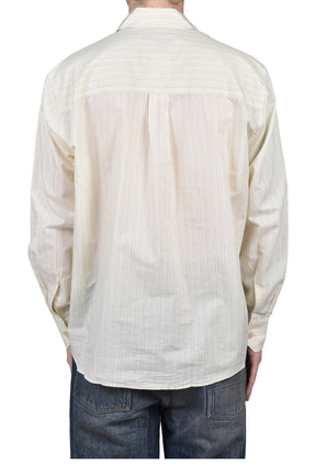 ABOVE SHIRT / FADED BONE WINDSTRIPE