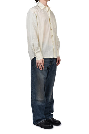 ABOVE SHIRT / FADED BONE WINDSTRIPE
