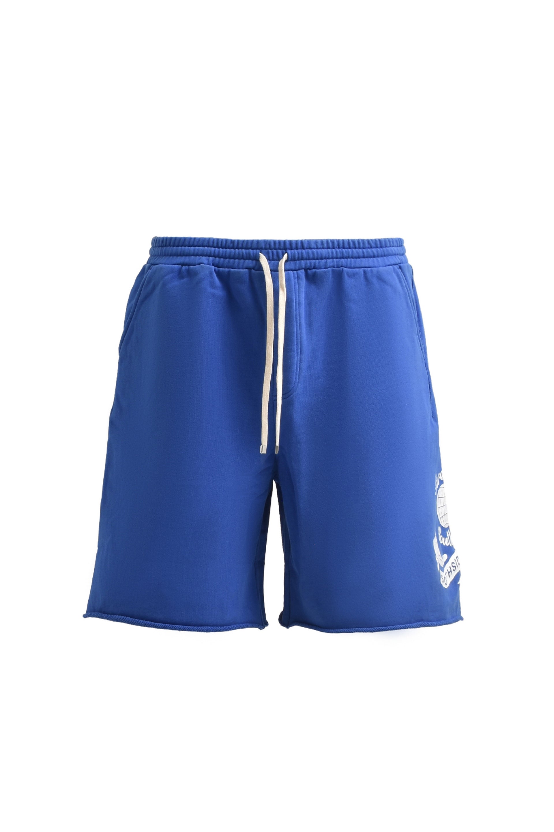 BREATH S.S.E LOGO SWEAT SHORTS / BLU