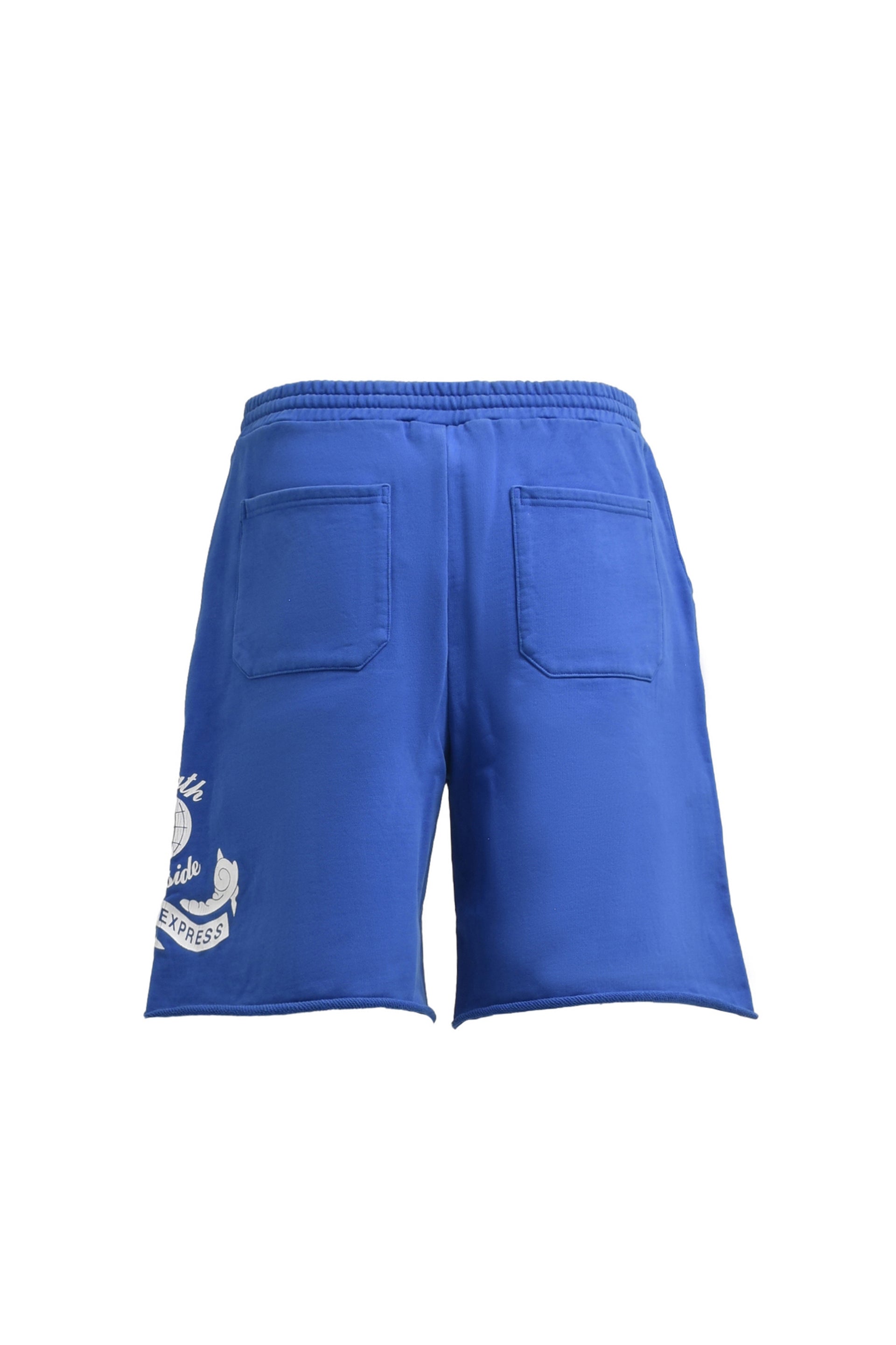 BREATH S.S.E LOGO SWEAT SHORTS / BLU