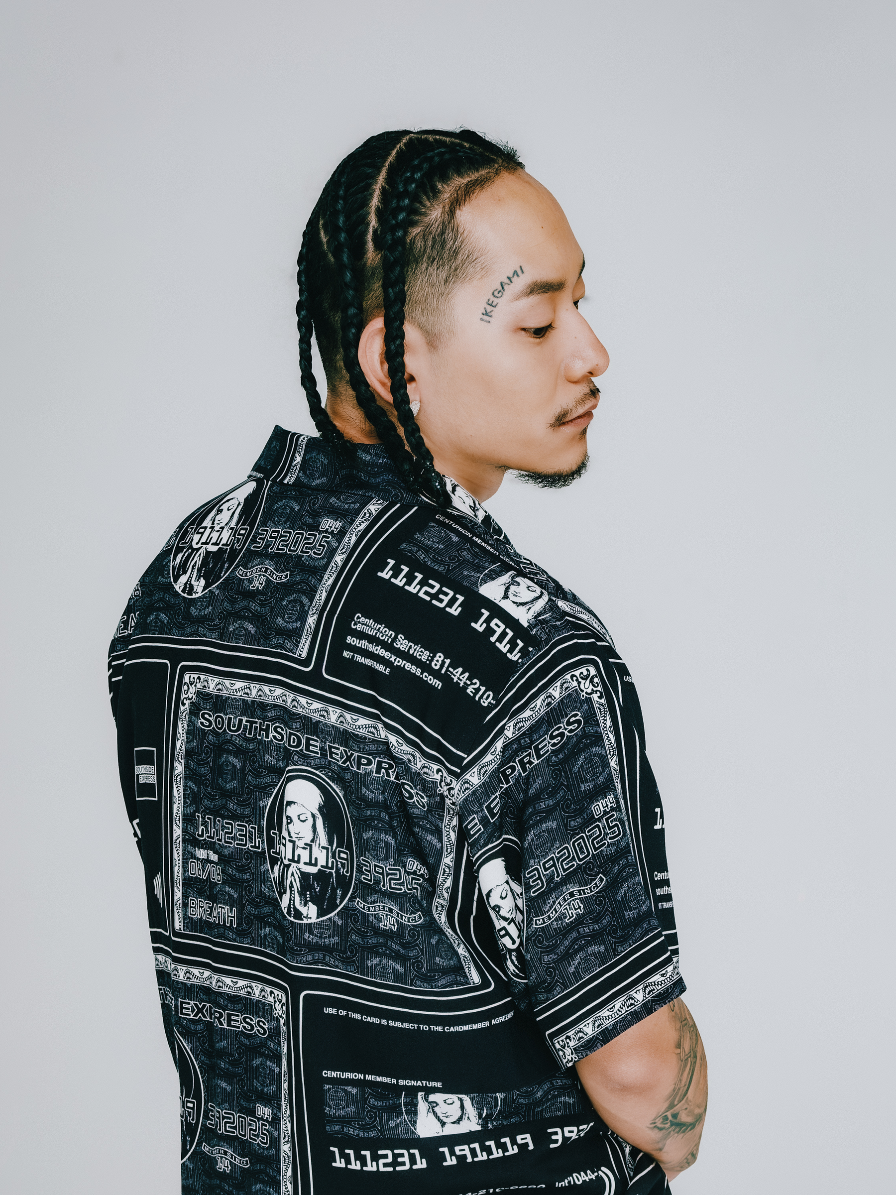 BREATH BLACK CARD SHIRT / BLK