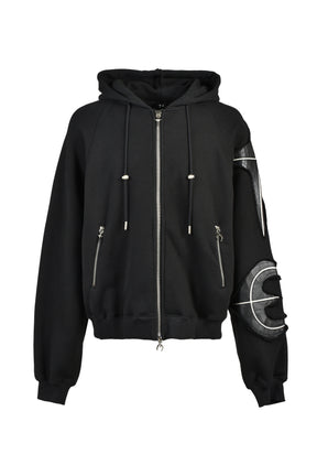 NEW ROCK ZIP-UP HOODIE (20TH EXCLUSIVE) / BLK