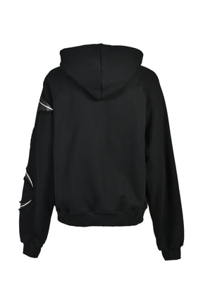 NEW ROCK ZIP-UP HOODIE (20TH EXCLUSIVE) / BLK