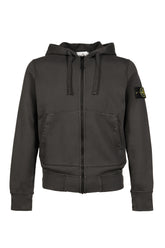 HOODIE SWEATER / LEAD GREY