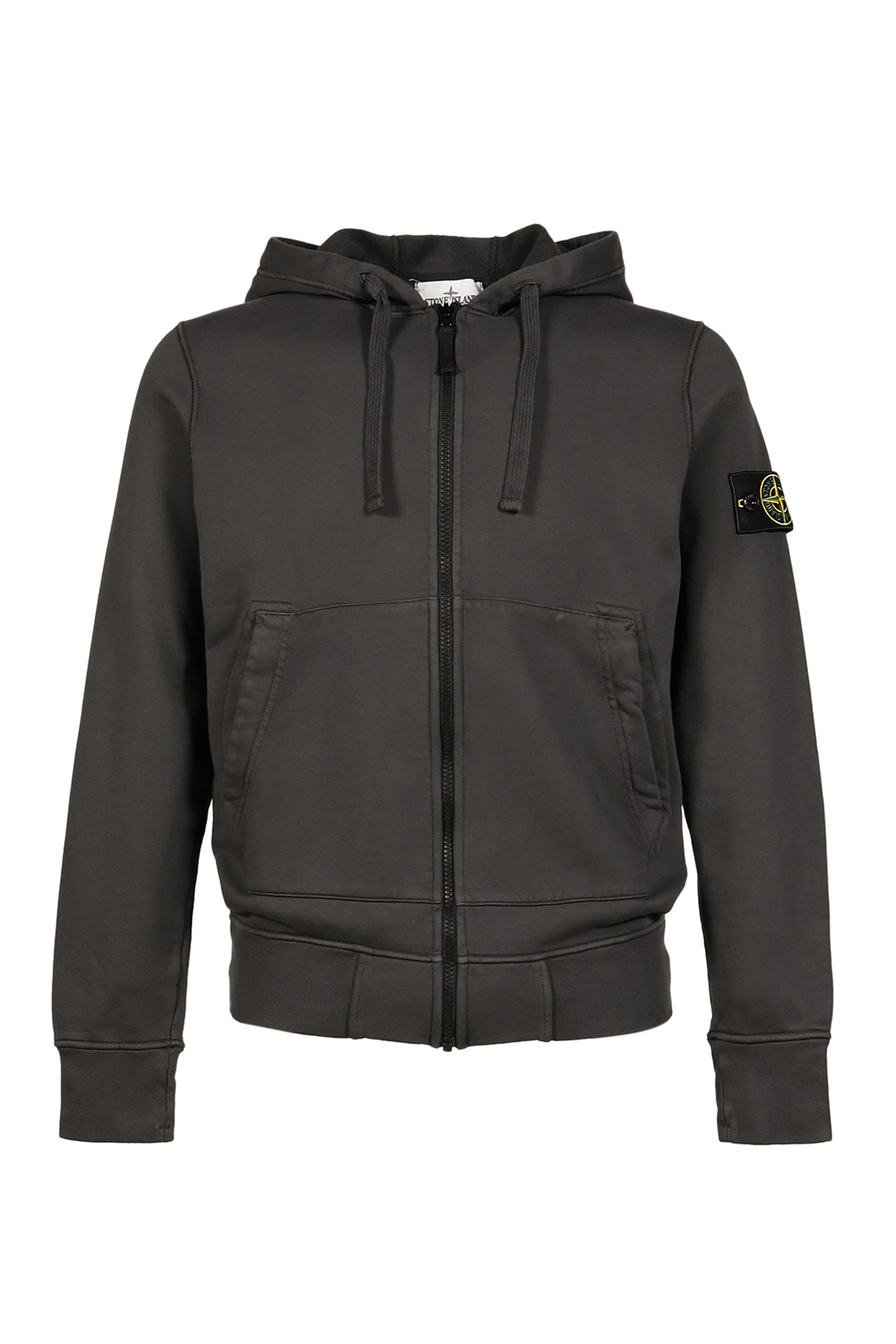 HOODIE SWEATER / LEAD GREY
