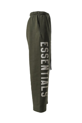 FLEECE RELAXED SWEATPANT / MILITARY