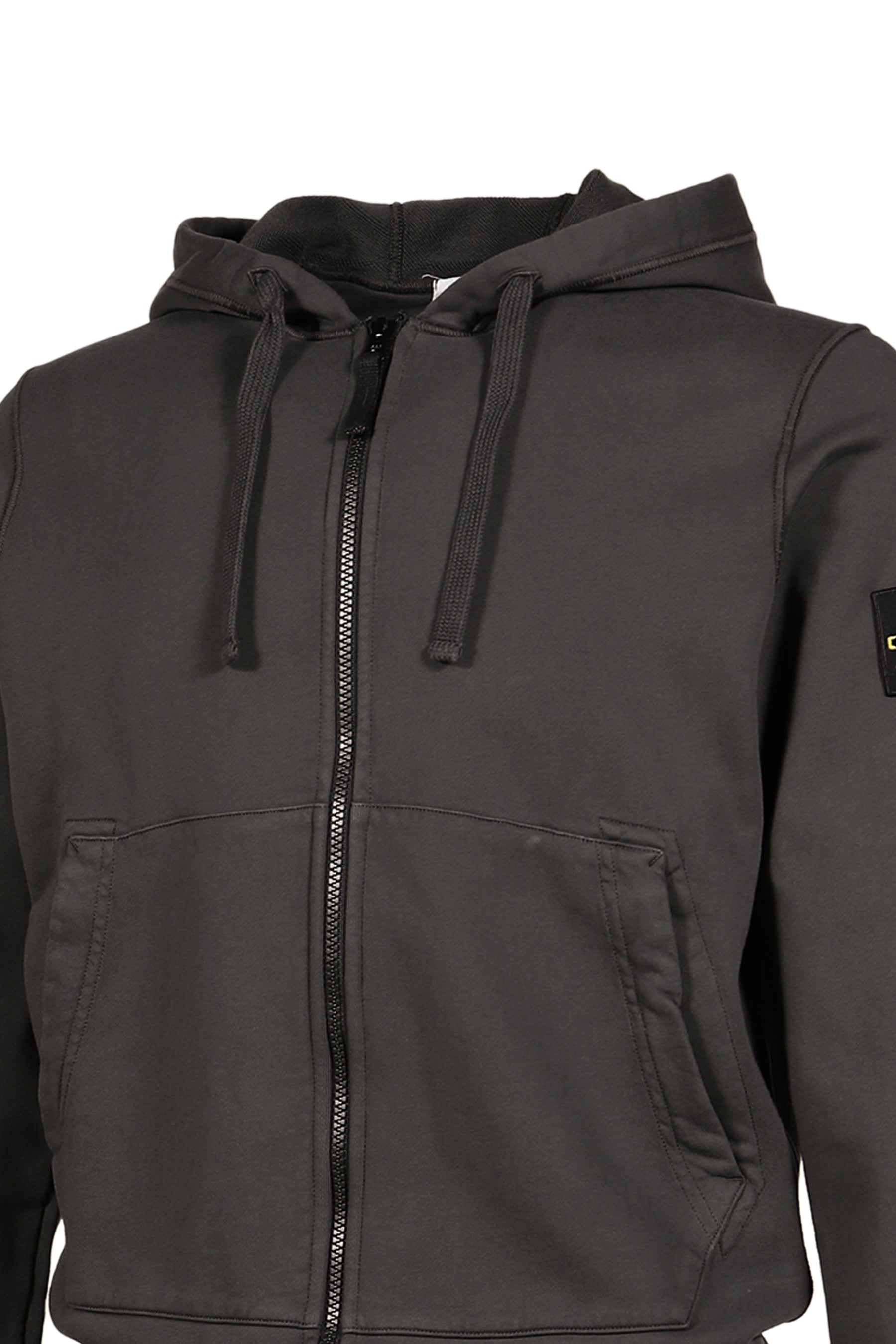 HOODIE SWEATER / LEAD GREY