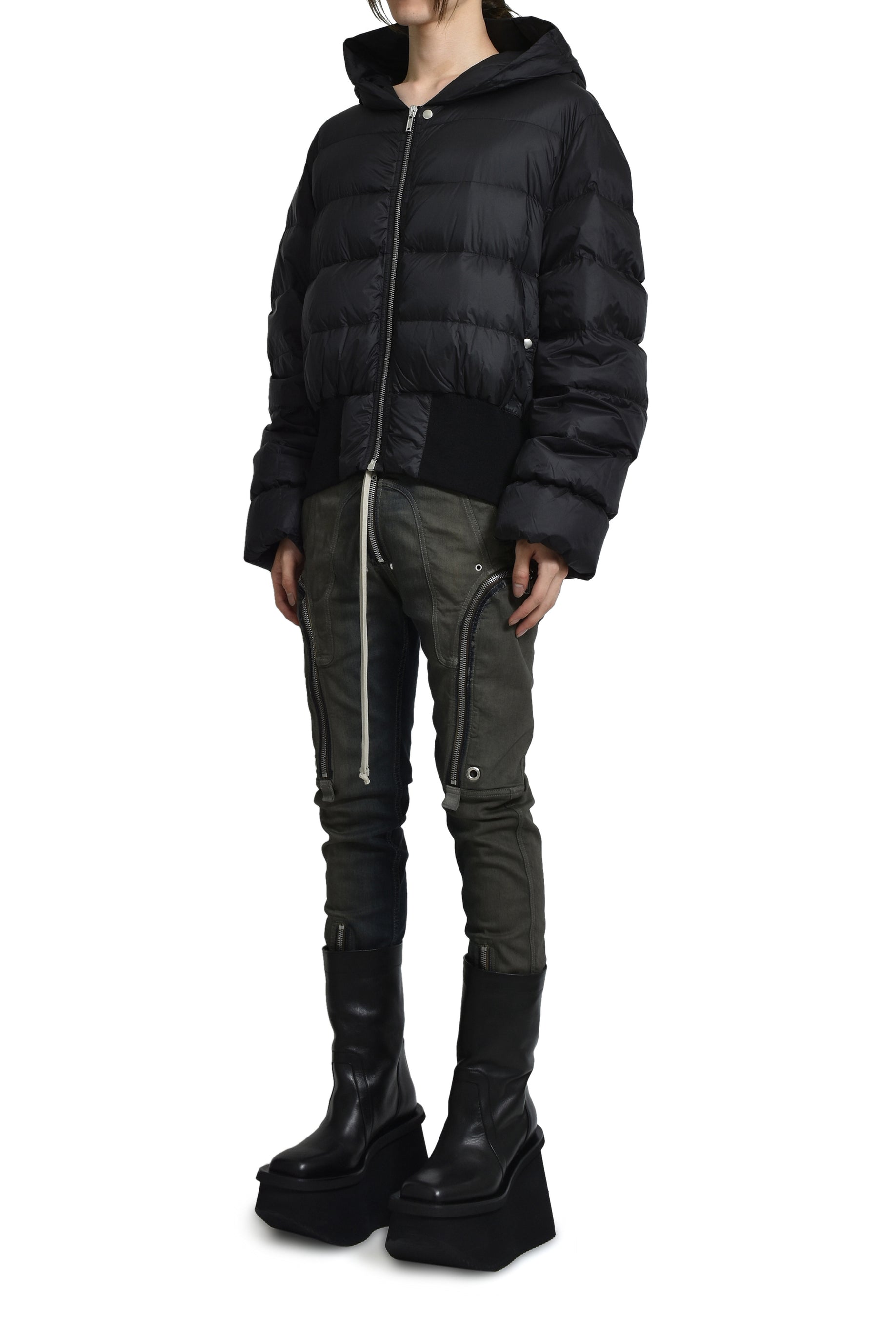 HOODED JKT / BLK