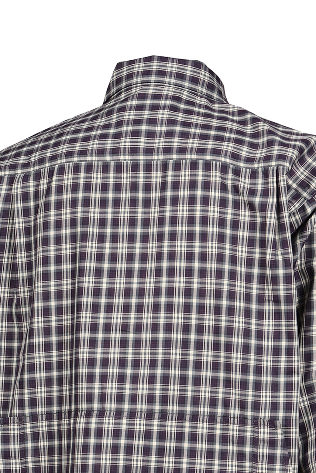 TECH ZIP ANGLER SHIRT L/S PLAIDS / PUR