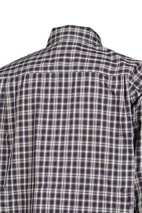 TECH ZIP ANGLER SHIRT L/S PLAIDS / PUR