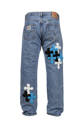 3D CROSS DENIM / MULTI