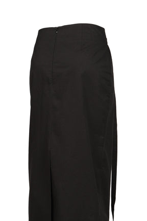 LAP OUT POCKET SKIRT / BLK