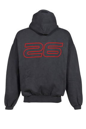 90S HOODIE / IRON GRY