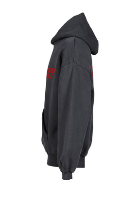 90S HOODIE / IRON GRY