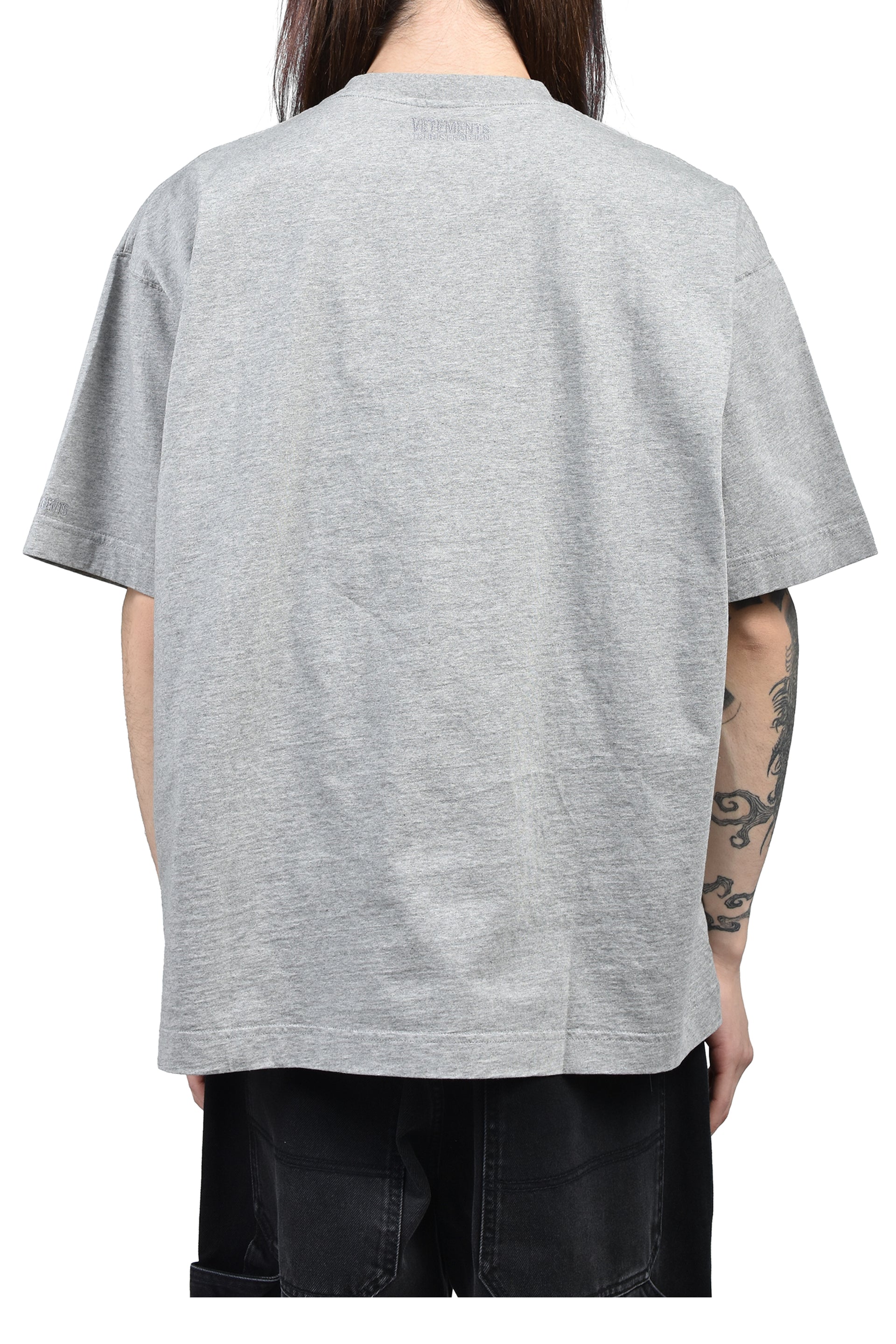 NORWAY TOURIST T-SHRIT / GRY MELANGE