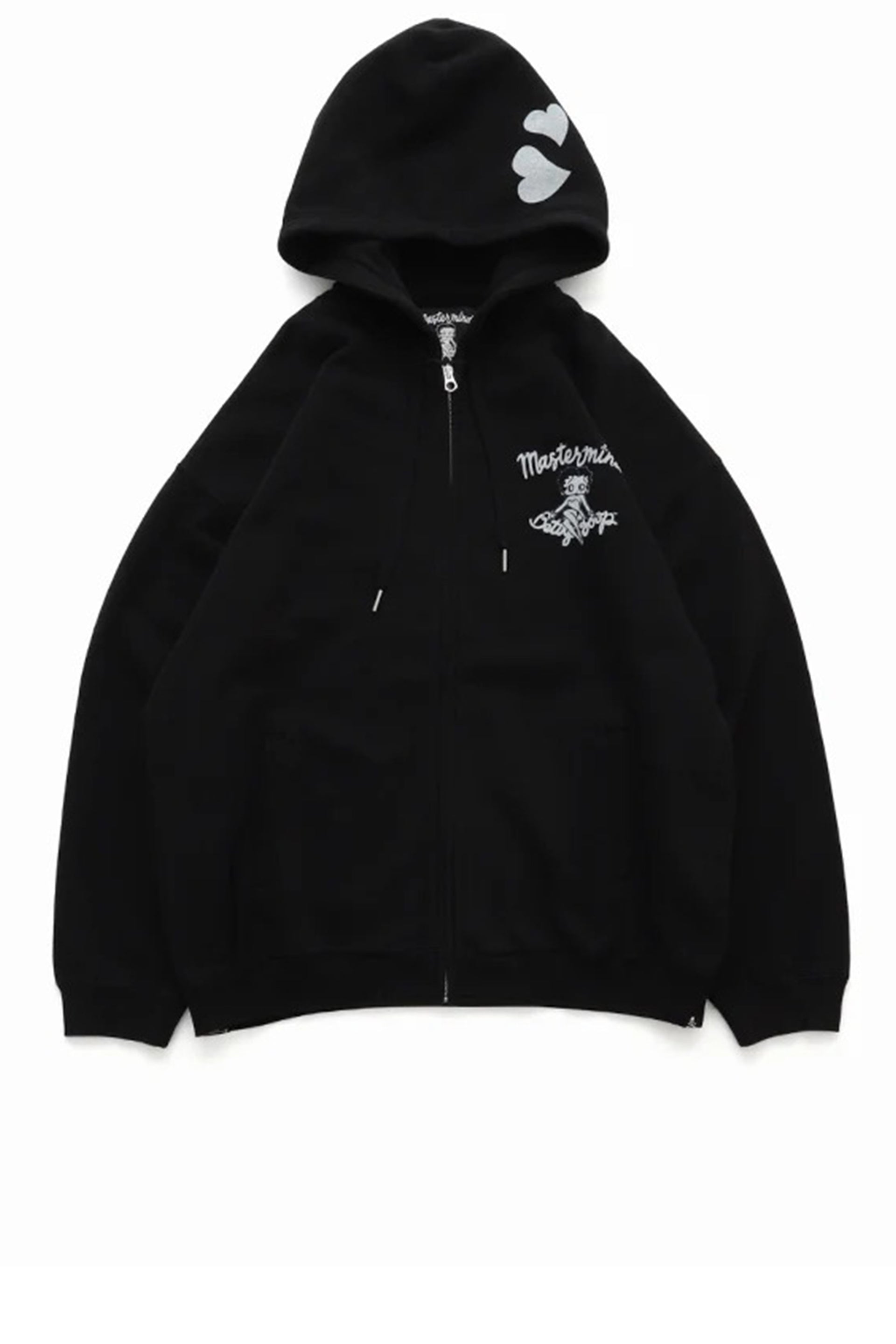 ZIP-UP HOODIE REGULAR FIT / MONOCHROME