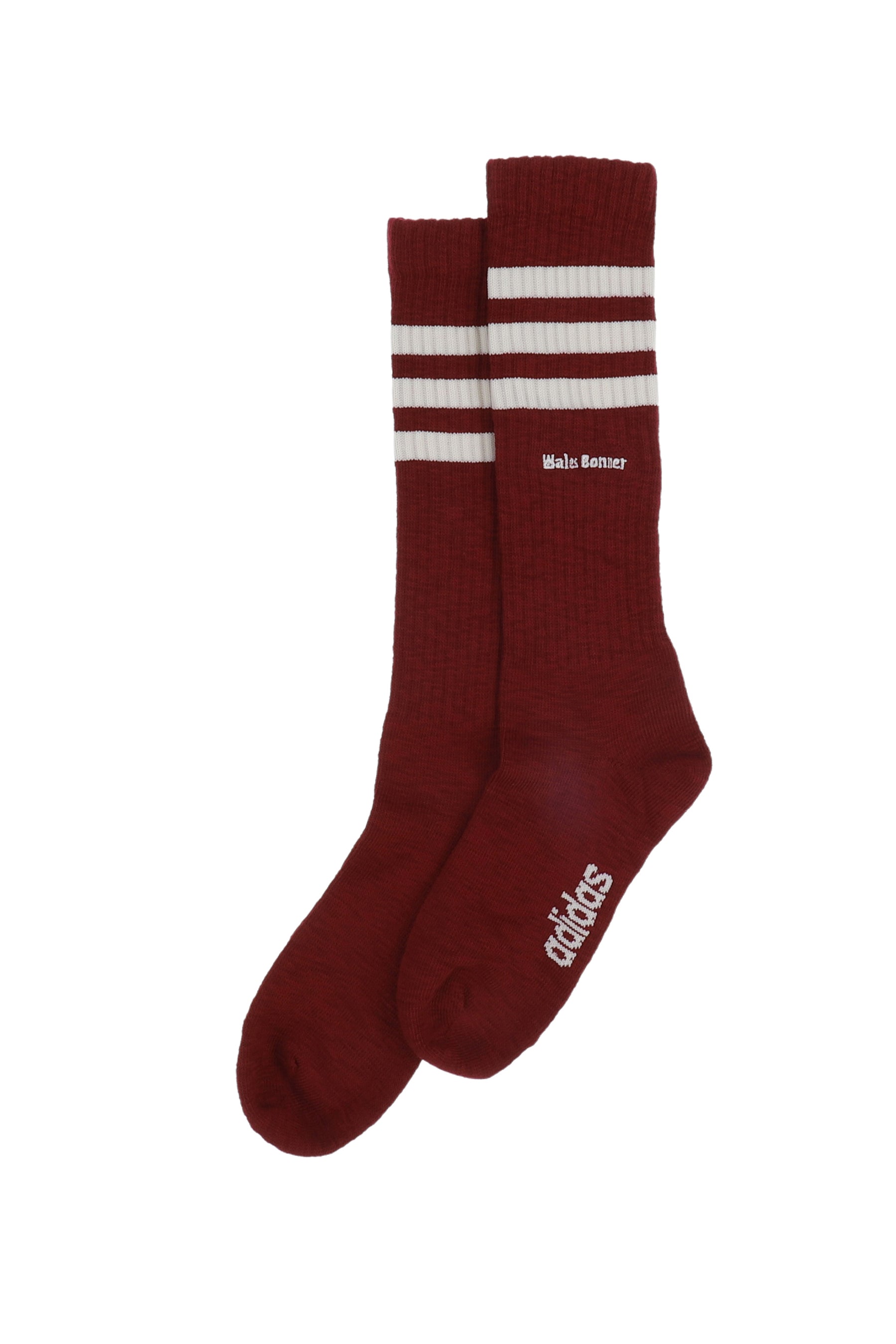 WB 3S SOCK / WONDER WHT/COLLEGIATE BRG