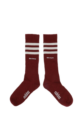 WB 3S SOCK / WONDER WHT/COLLEGIATE BRG