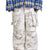 WHITE CAMO CARGO PANTS / WHT CAMO