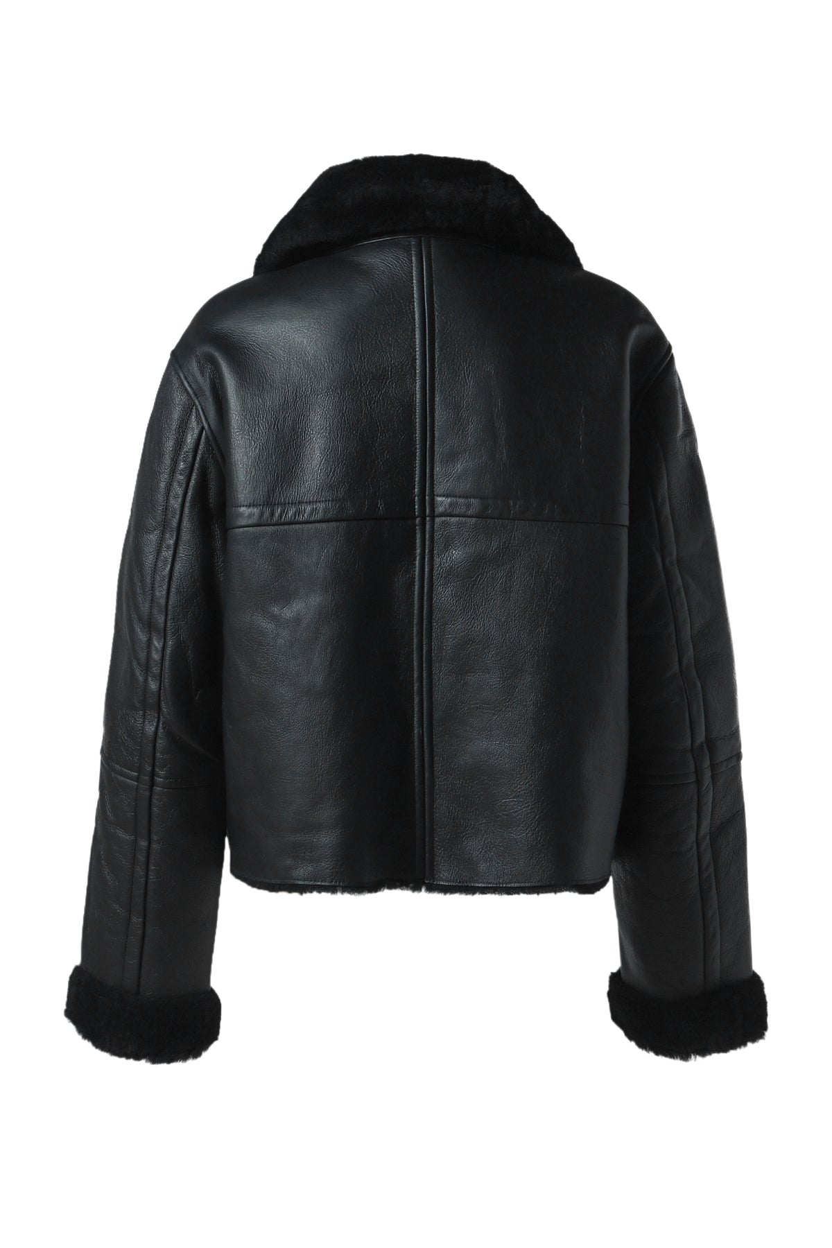 01 SHEARLING JACKET / BLK