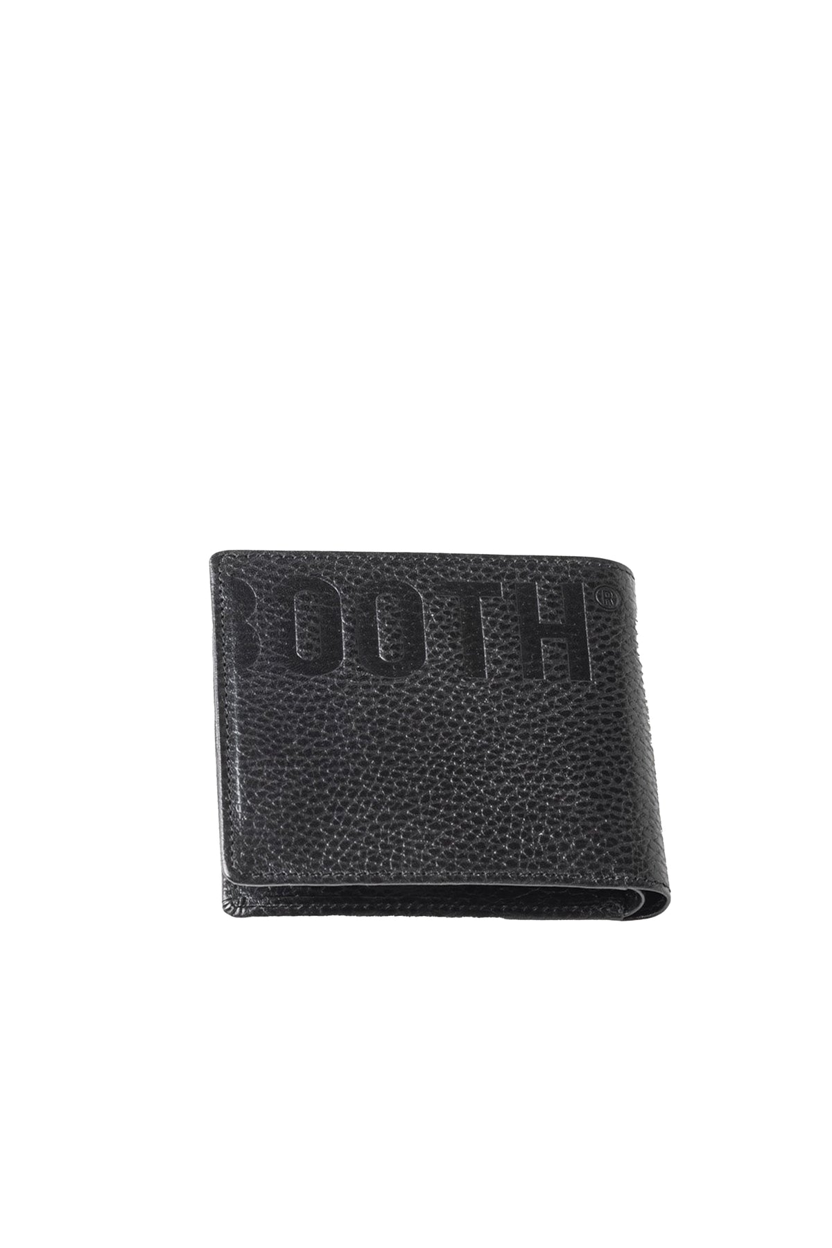 LEATHER BIFOLD WALLET / BLK