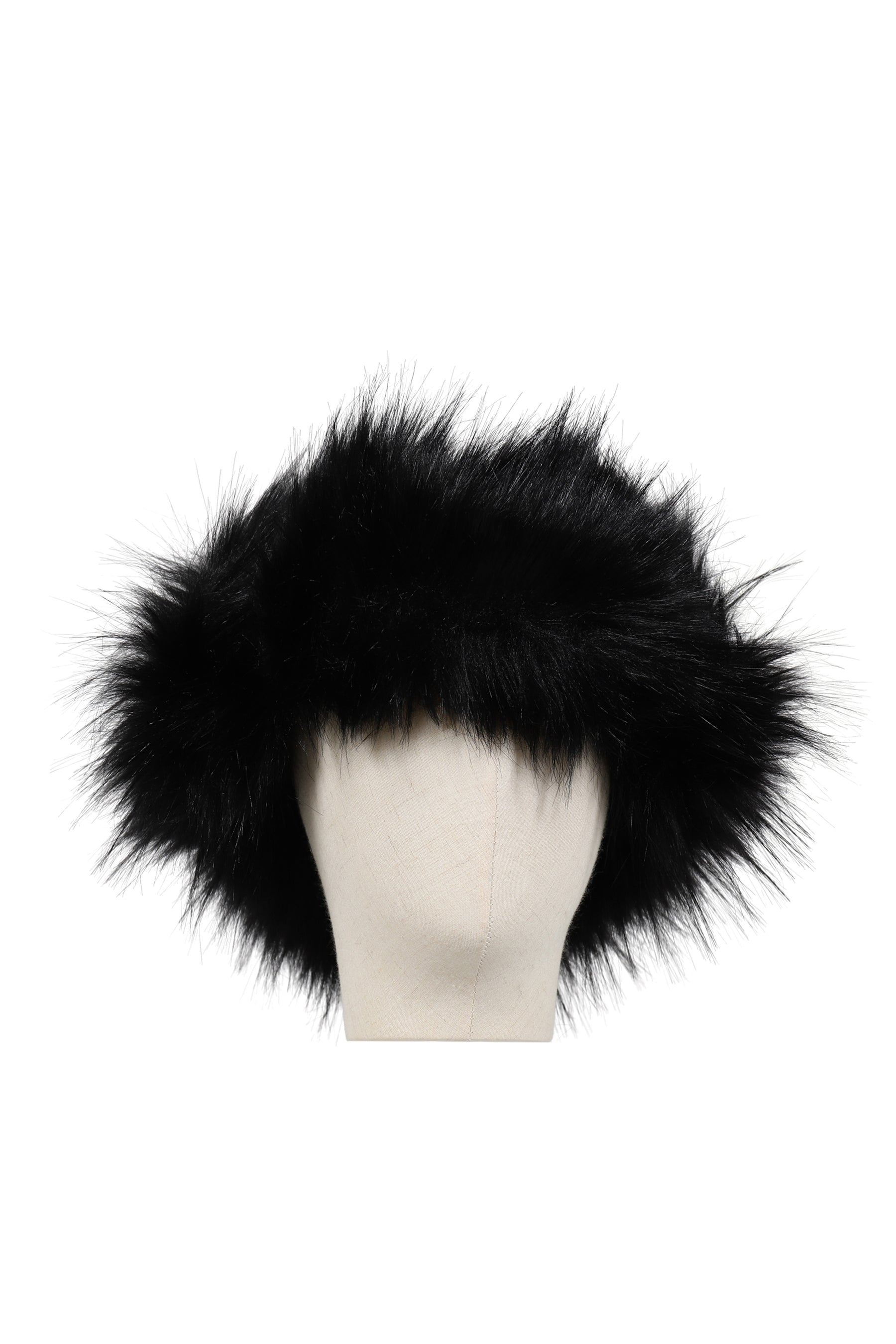 GUNMETAL DENIM TRAPPER HAT / BLK