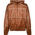 PIPING COATING HALF ZIP HOODIE / BRW