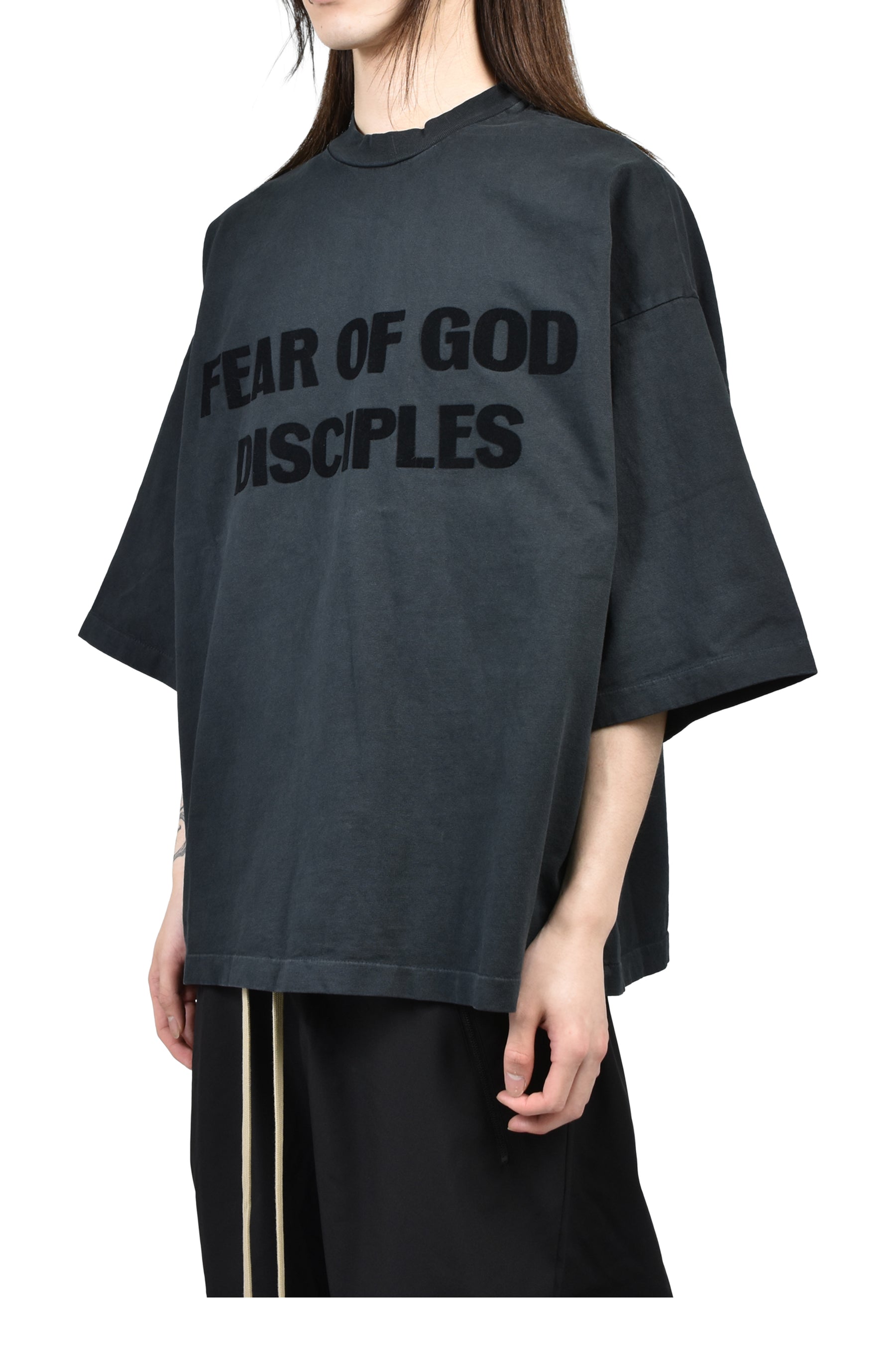 RELAXED "POWER 25" TEE / BLK