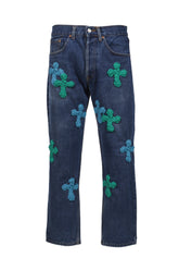 3D CROSS DENIM / MULTI